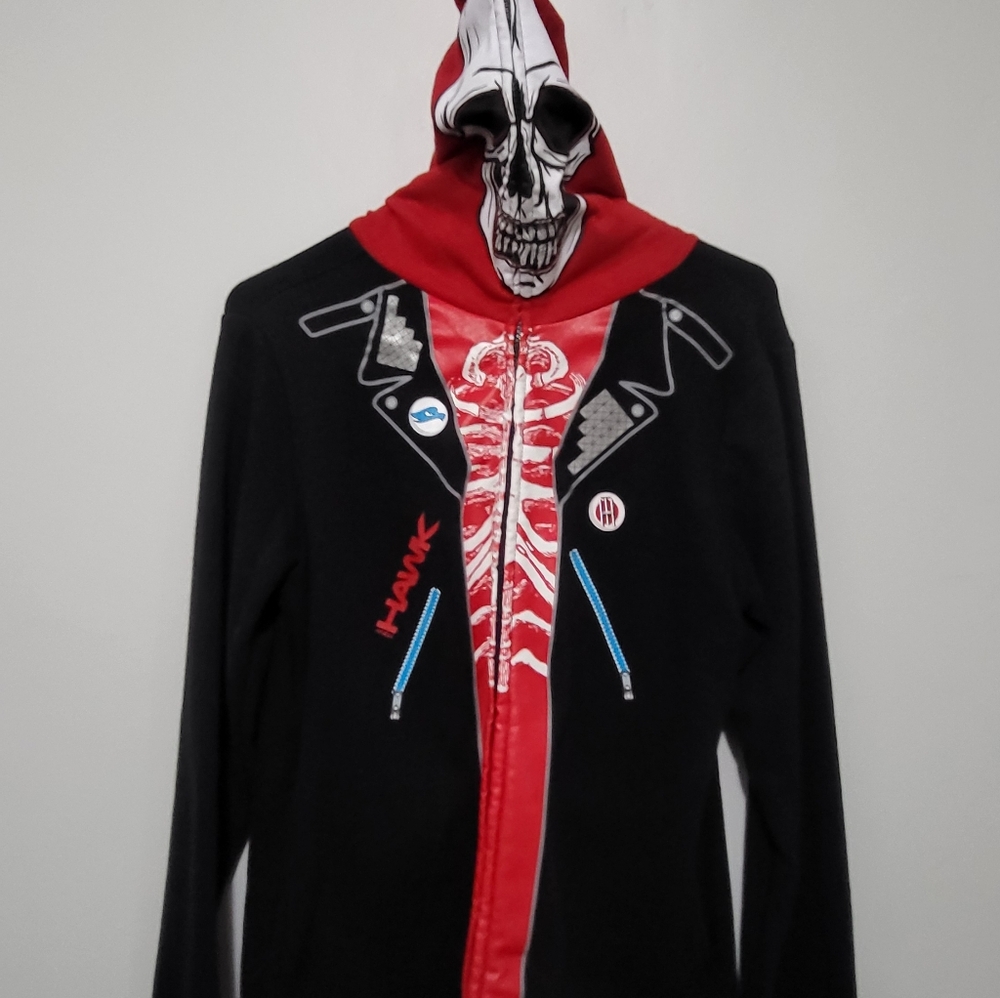 Kids Skull Hoodie Sweatshirt Jacket